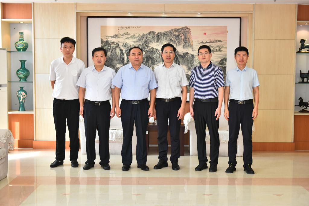 校友、山东能源集团首席技术专家孟祥军来访